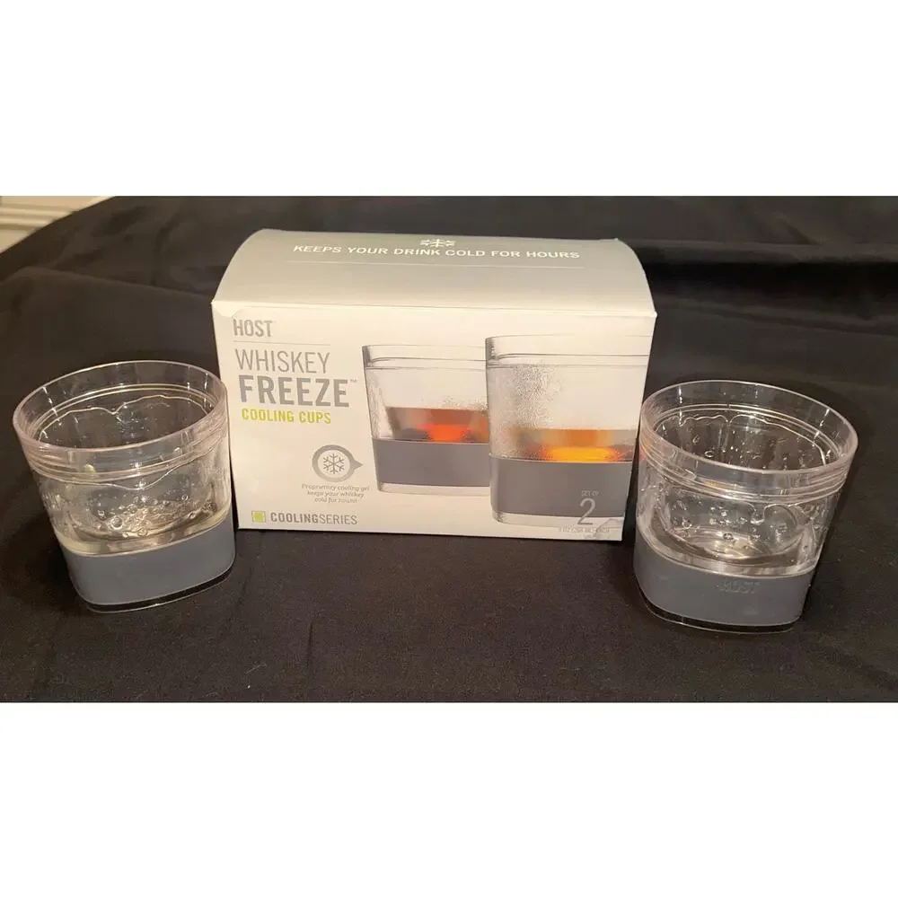 HOST Whiskey Freeze Cooling Cups NWT